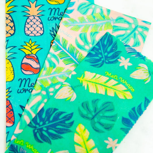 Meli Wraps | 3 Pack Beeswax Wrap