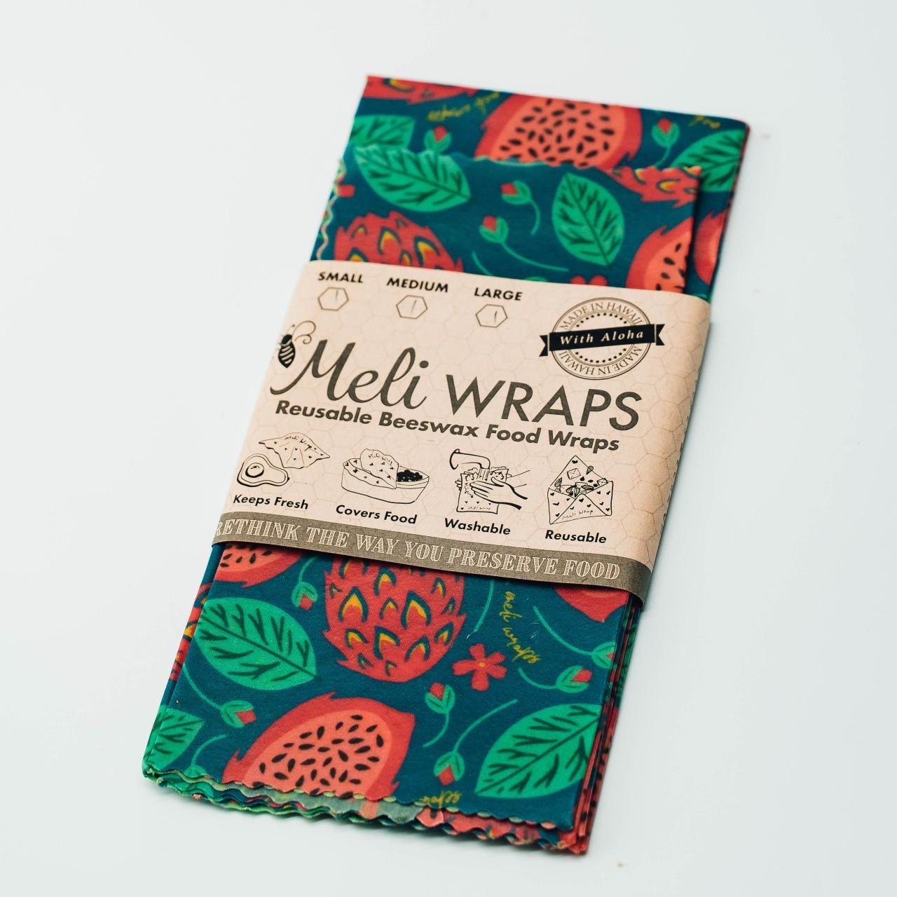 Meli Wraps | 3 Pack Beeswax Wrap