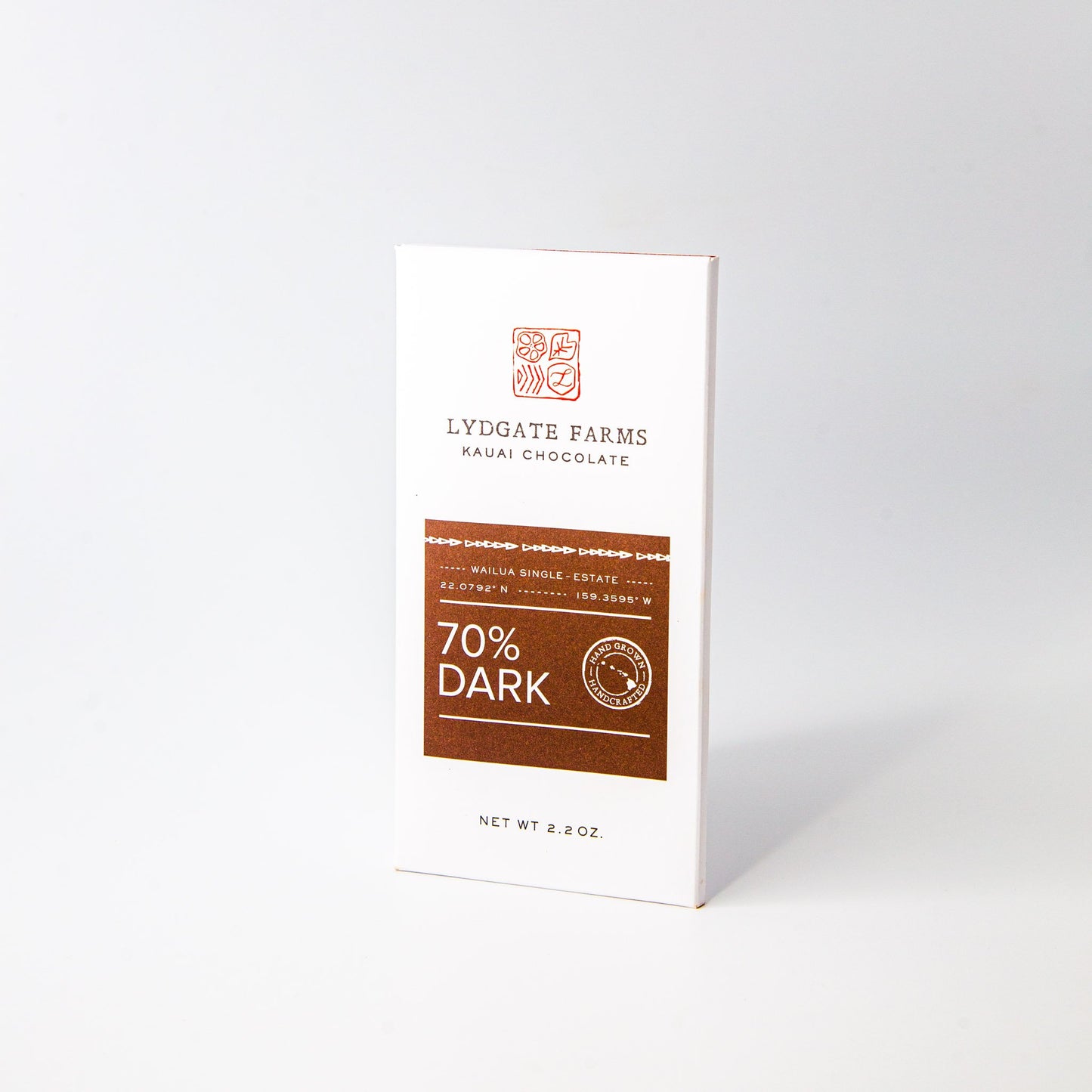 Lydgate Farms | Kauai Chocolate Bar - No Salt 70% Dark