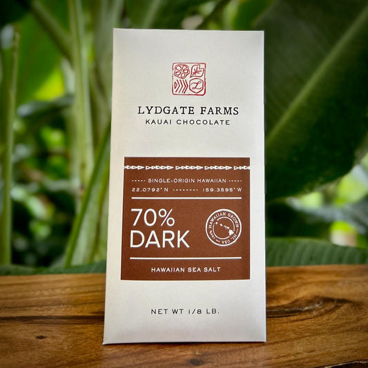 Lydgate Farms Chocolate Salted - 70% Dark Salted Bar