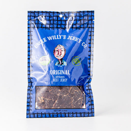 Uncle Willy's Jerky Co. | Original Grass Fed Beef Jerky