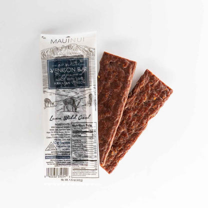 Maui Nui | Peppered Venison Jerky Bars